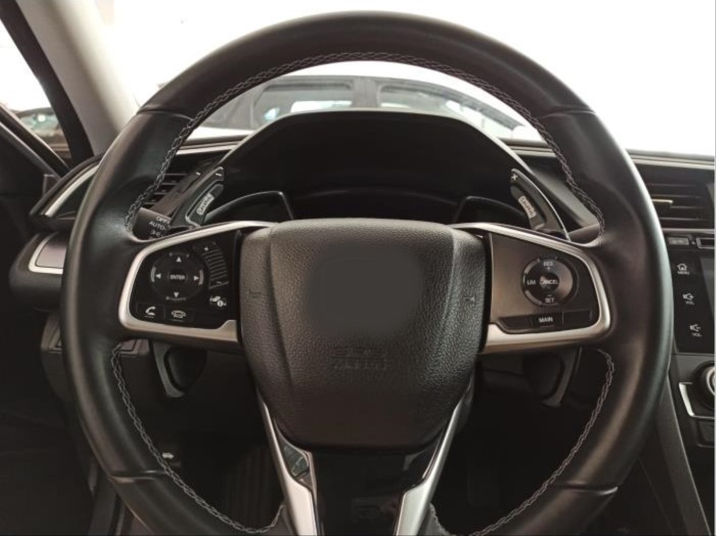 Civic FC5-FK7 (2016-2020) İçin Uyumlu Savanı Paddle Shift Black 2