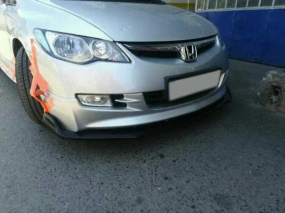 Honda Civic FD6 2006-2012 İçin Uyumlu Ön Lip 2