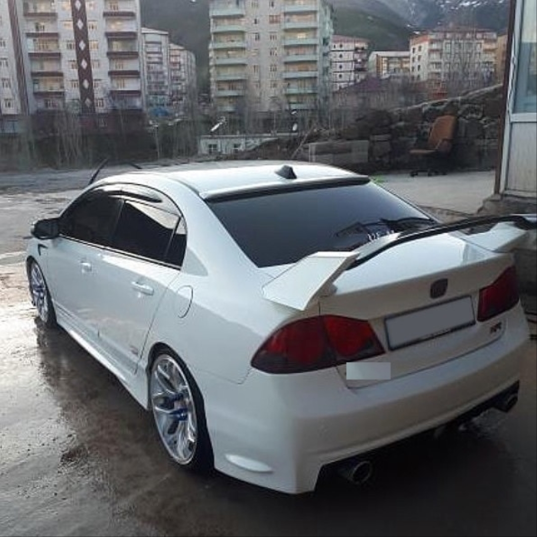 Civic FD6 2006-2012 Uyumlu Type-R Spoiler (Boyasız) 3