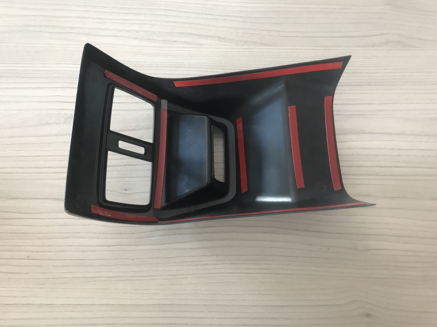 Honda Civic FE1 2022 İçin Uyumlu Arka Klima Panel Kaplama - Piano Black 4