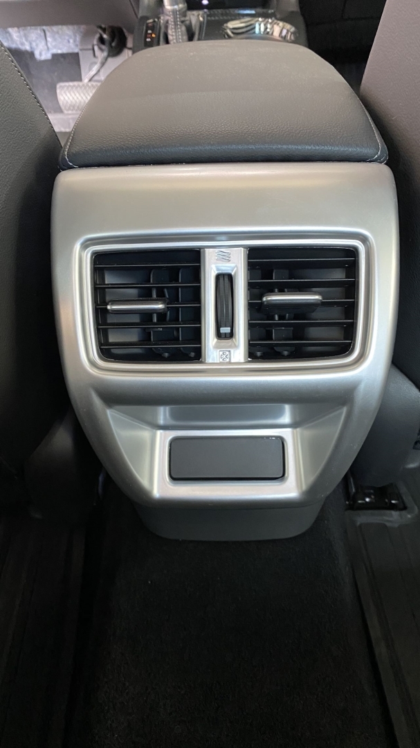 Honda Civic FE1 2022 için Uyumlu Arka Klima Panel Kaplama - Silver 4