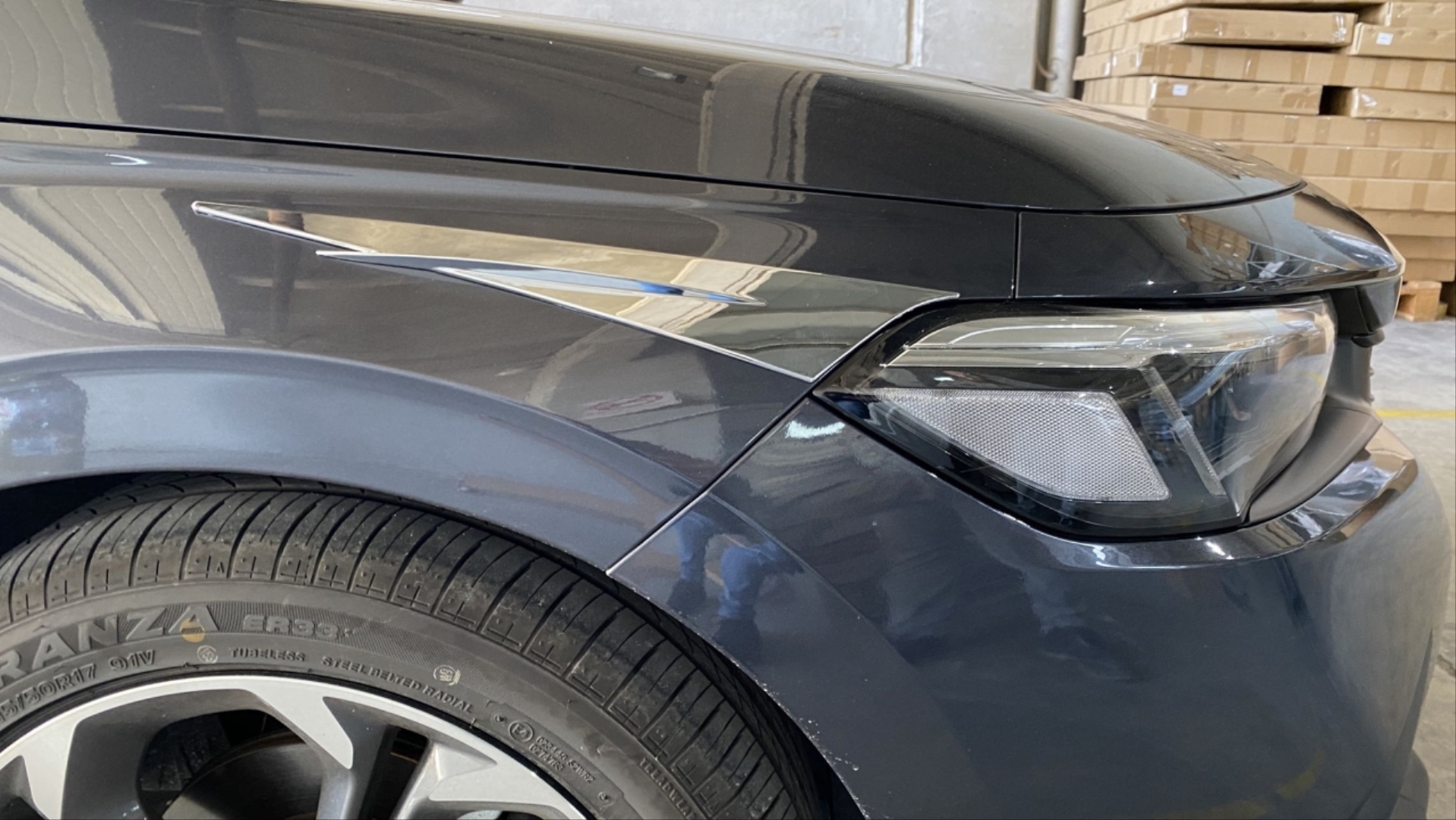 Civic FE1 2022 için Uyumlu Far Kası - Krom 2