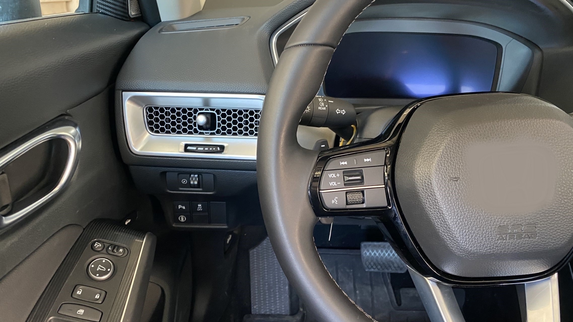 Civic FE1 2022 için Uyumlu Göğüslük Kaplama 2 Parça - Silver 3