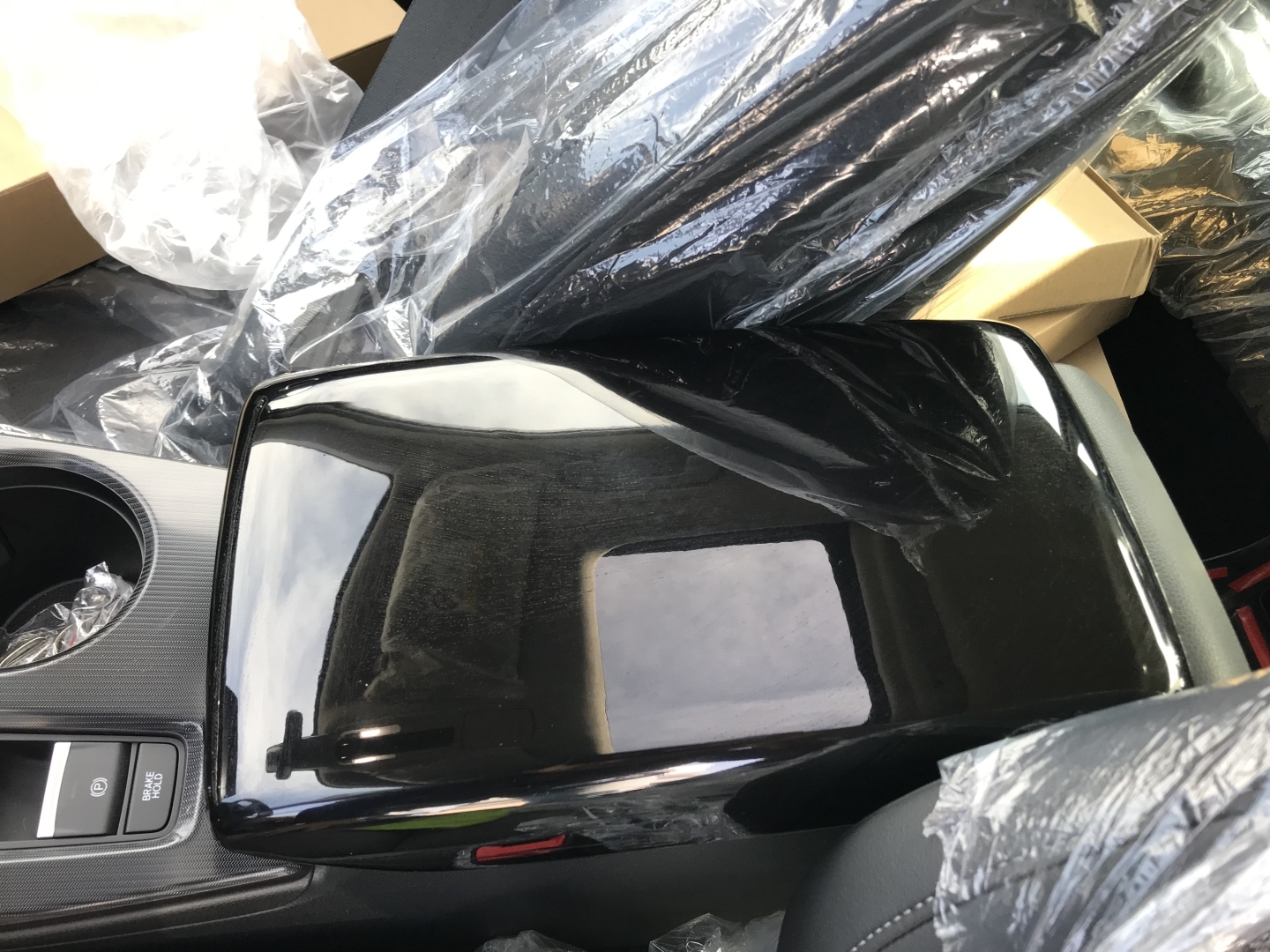 Civic FE1 2022 İçin Uyumlu Kol Dayama - Piano Black 4