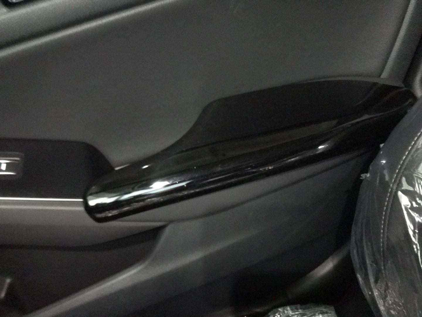 Civic FE1 2022 İçin Uyumlu Kolçak Kaplama - Piano Black 4