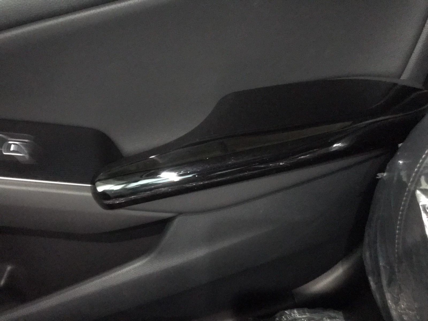 Civic FE1 2022 İçin Uyumlu Kolçak Kaplama - Piano Black 5