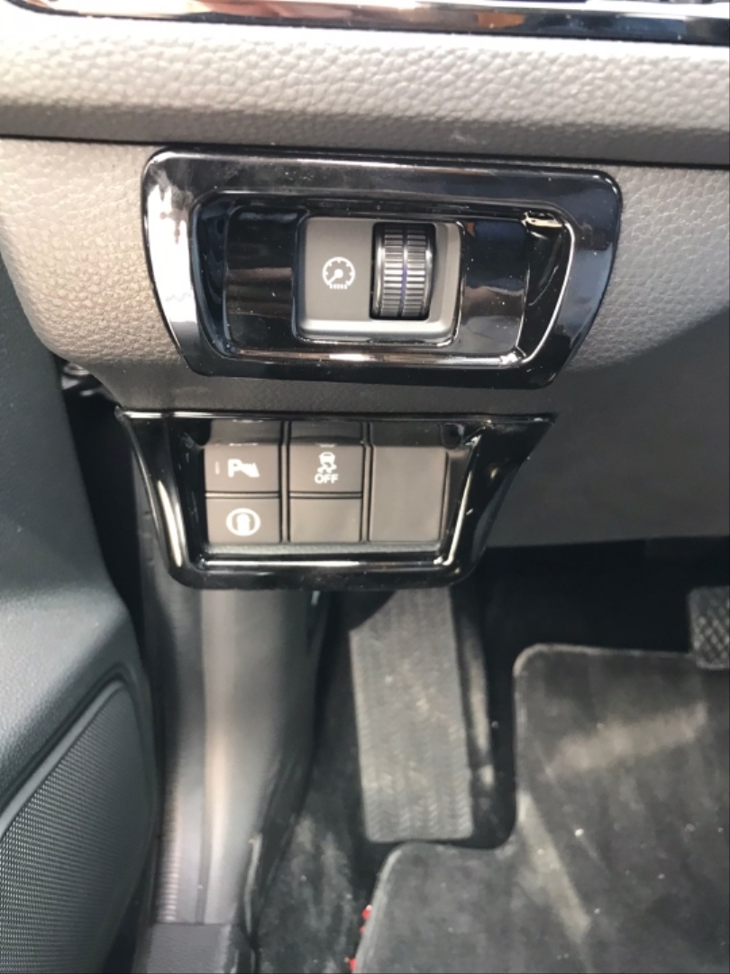 Civic FE1 2022 için Uyumlu Kontrol Panel Kaplama Seti - Piano Black 3