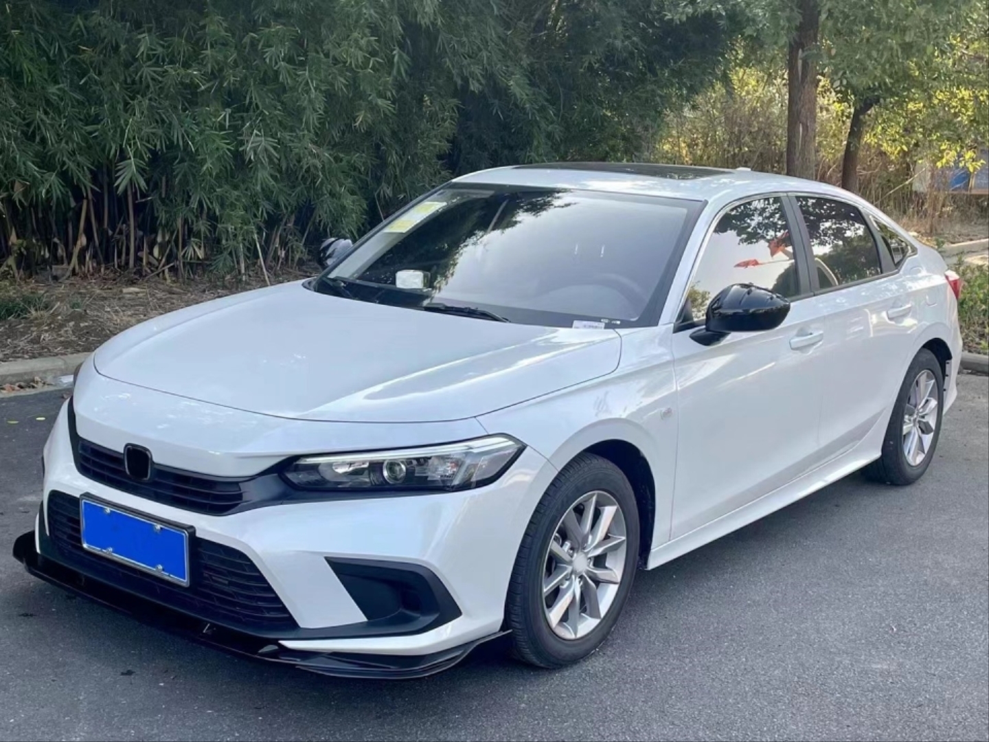 Civic FE1 2022 için Uyumlu Piano Black On Lip (Parlak Siyah - 3 Parça) 3