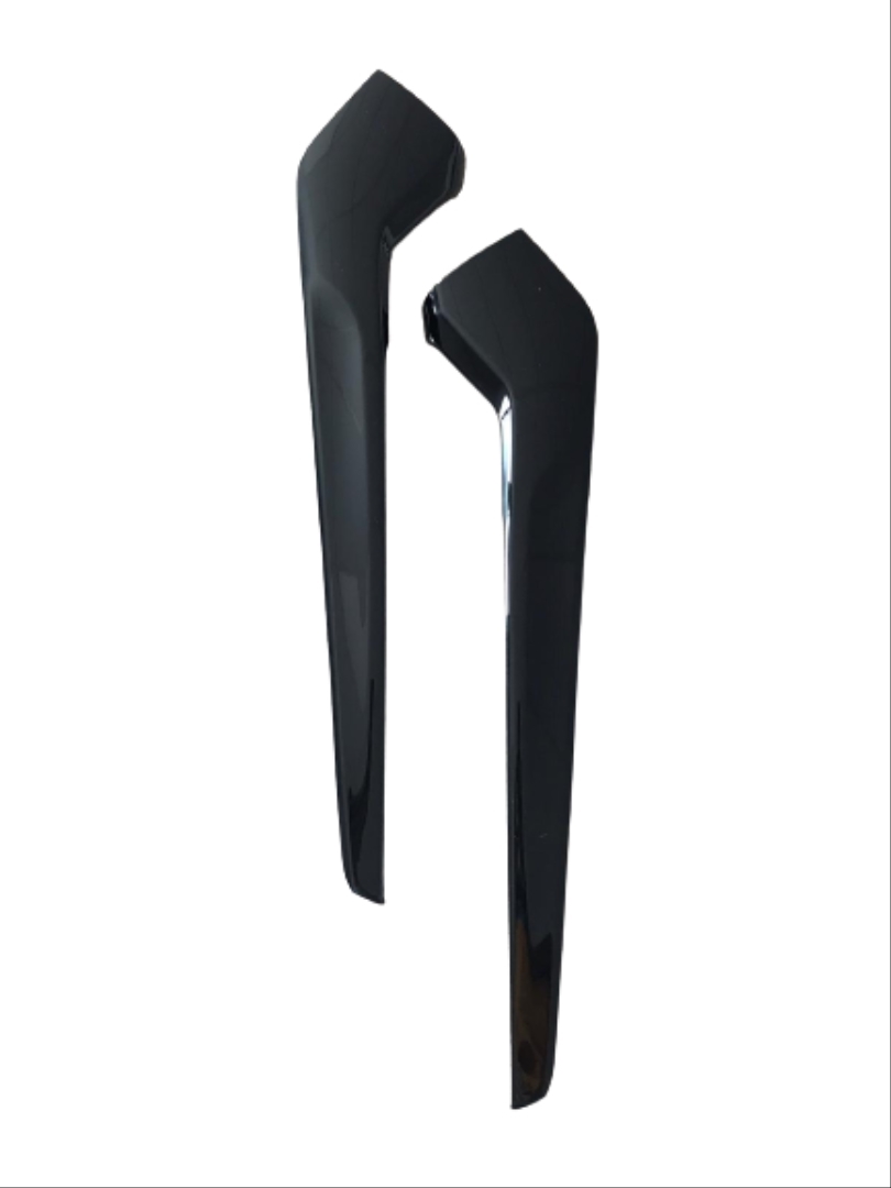 Civic FE1 2022 İçin Uyumlu Vites Kenar Kaplama 2 Parça - Piano Black 2