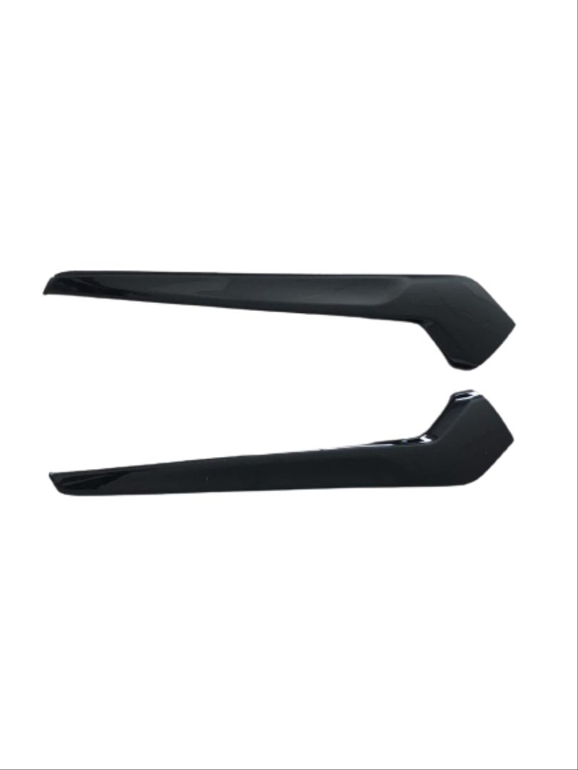 Civic FE1 2022 İçin Uyumlu Vites Kenar Kaplama 2 Parça - Piano Black 4