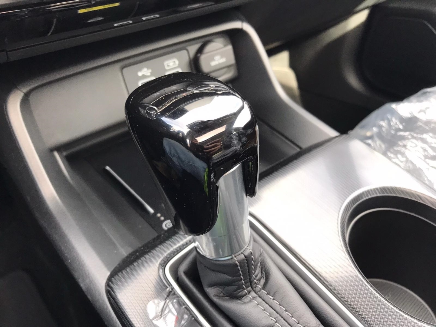 Civic FE1 2022 için Uyumlu Vites Topuzu Kaplama - Piano Black 4