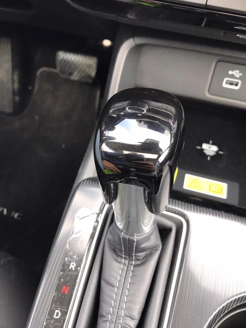 Civic FE1 2022 için Uyumlu Vites Topuzu Kaplama - Piano Black 5