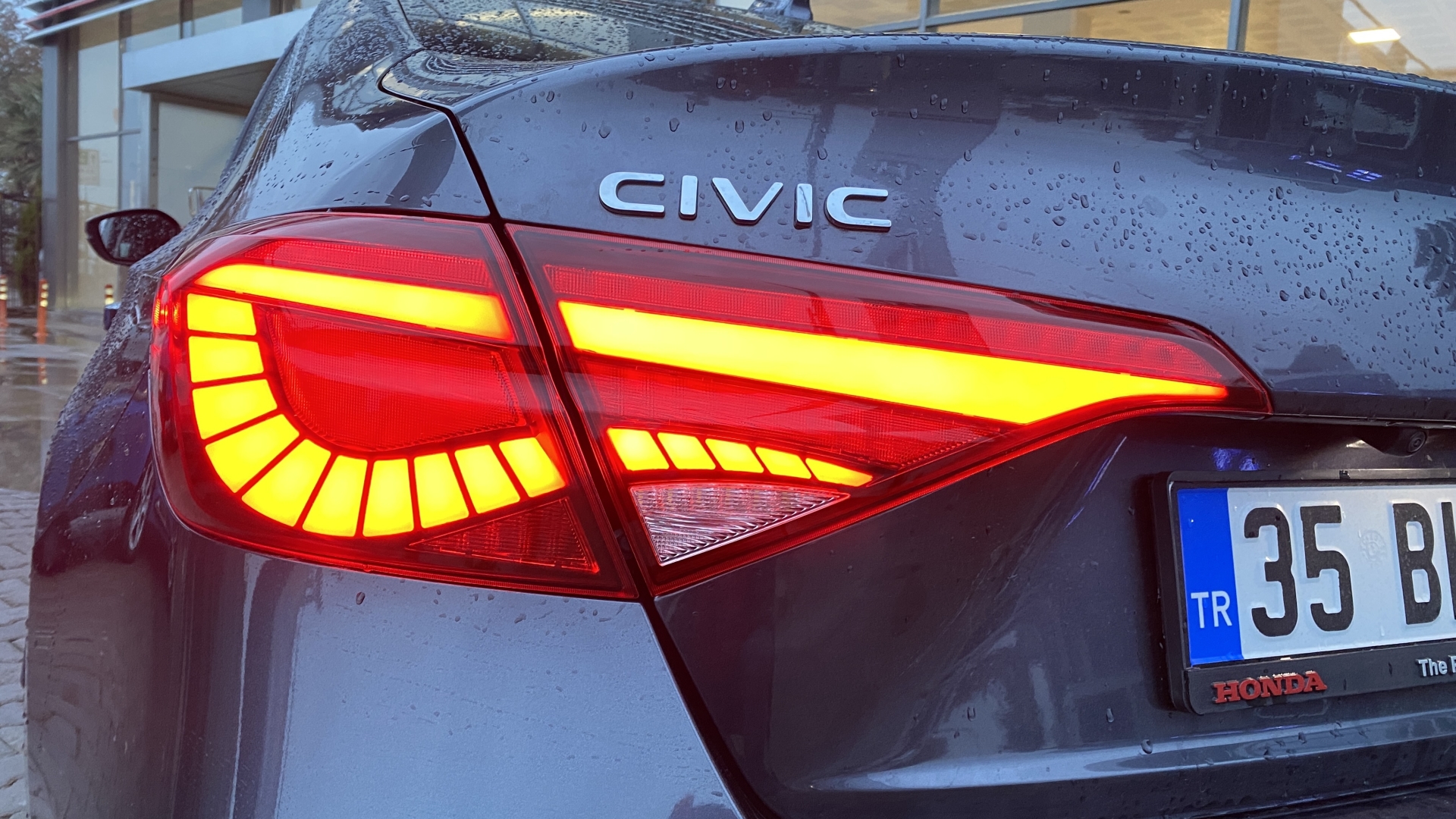 Civic FE1 2022+ Uyumlu Dragon LED Stop - Kırmızı 2