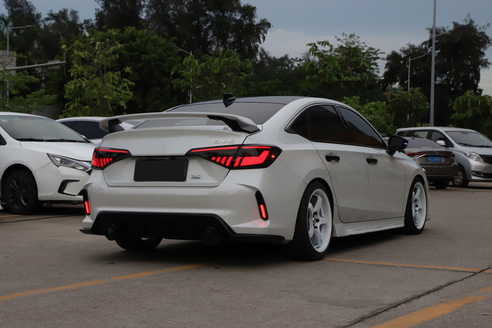 Honda Civic FE1 için Type-R Arka LED 2