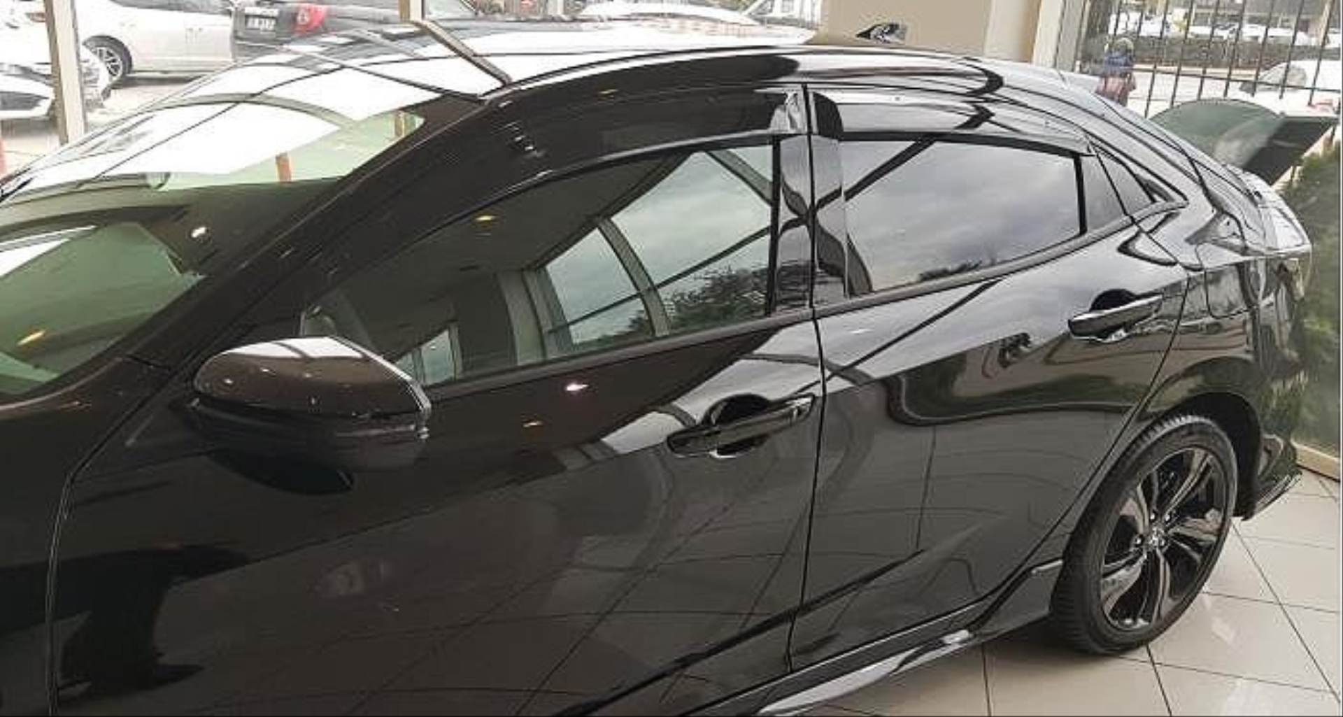 Civic FK7 2016-2020 İçin Uyumlu HB Cam Rüzgarlığı 4