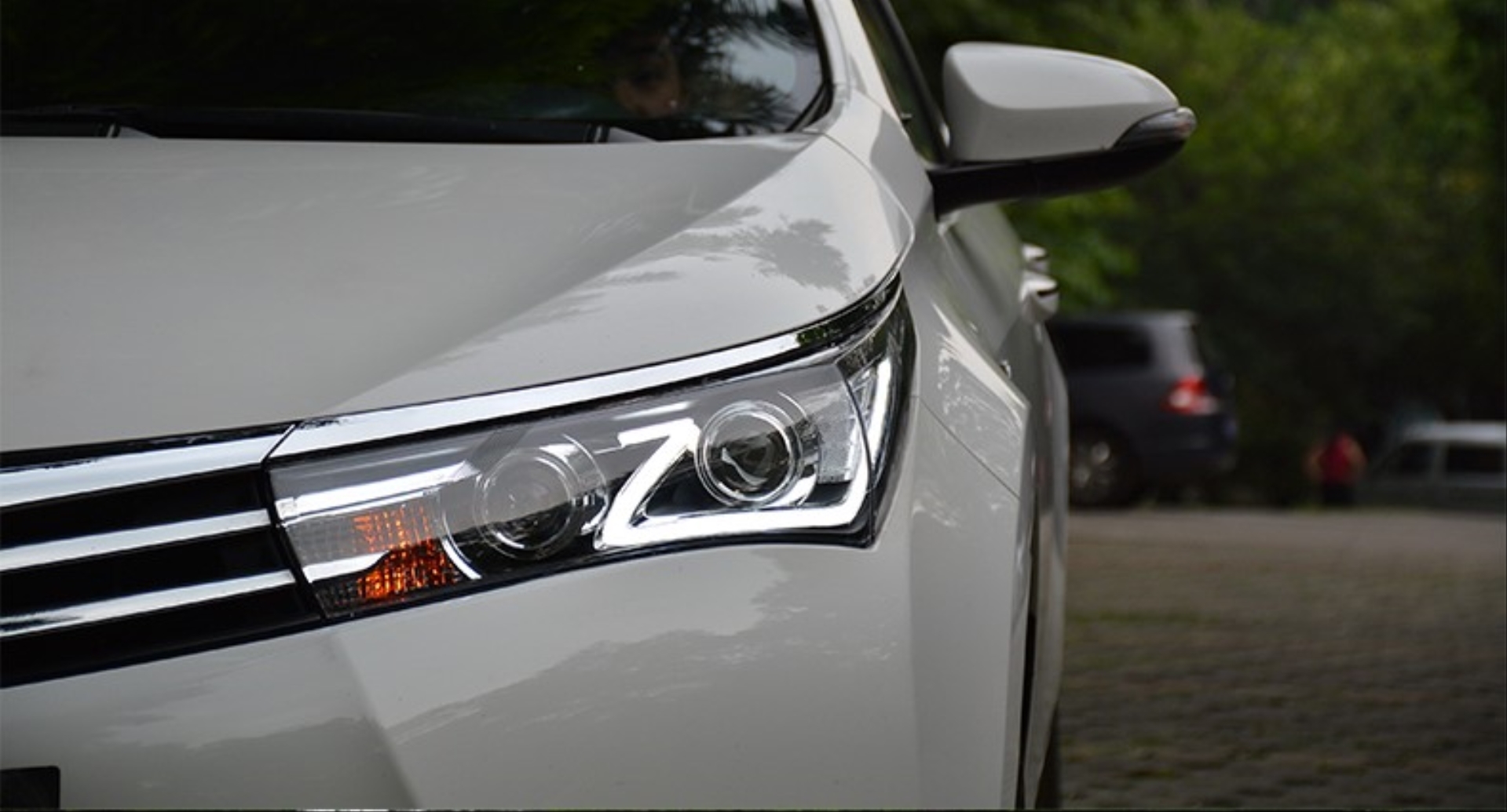 Toyota Corolla 2014-2017 için Uyumlu LED Far 4