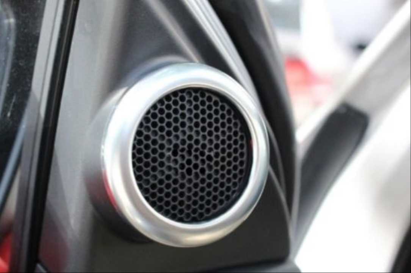 Toyota Corolla 2014-2018 için Uyumlu Tweeter Halka Kaplama Silver 4