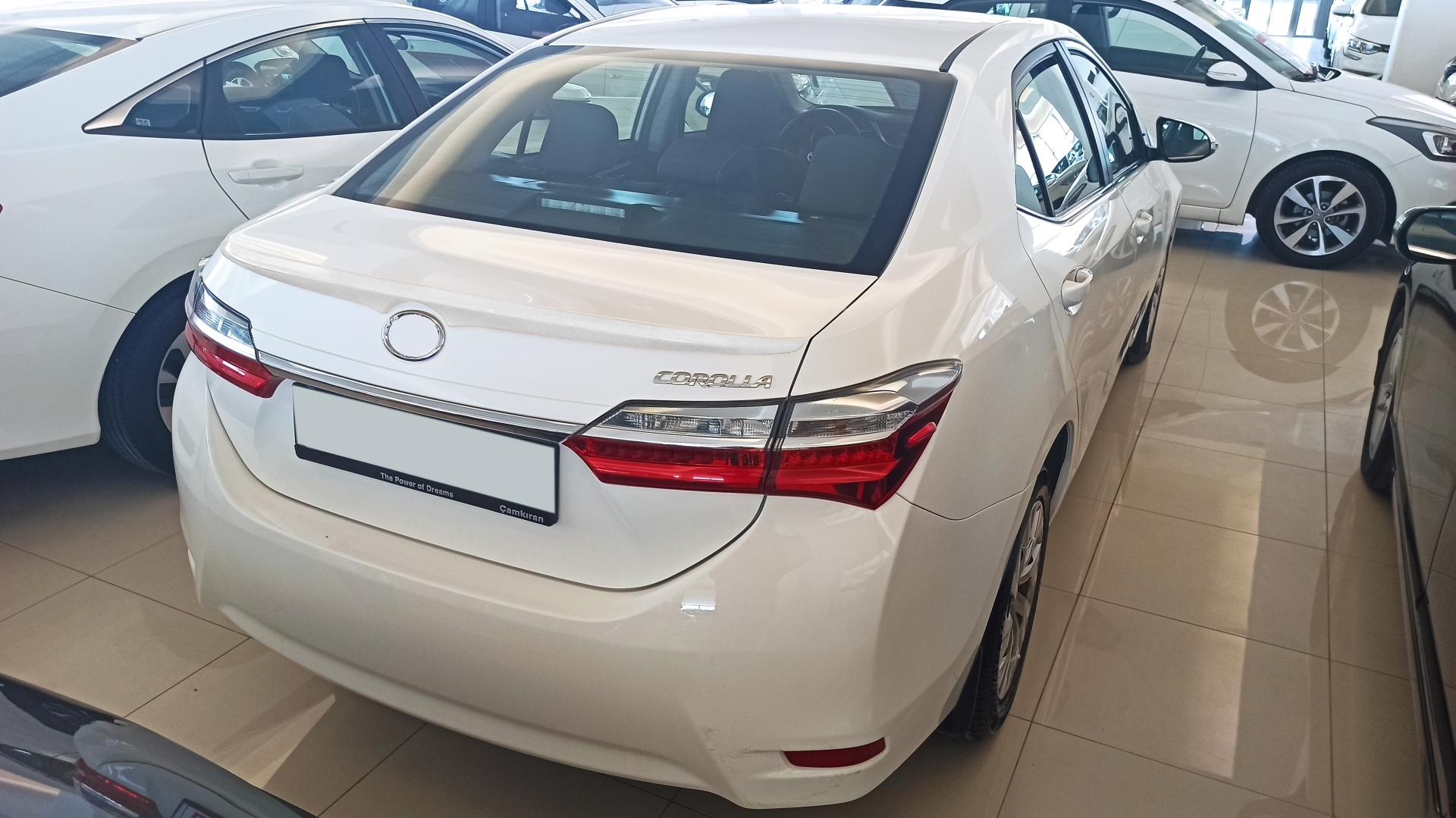 Toyota Corolla 2014-2018 Uyumlu Wing Spoiler (Parlak Siyah) 5