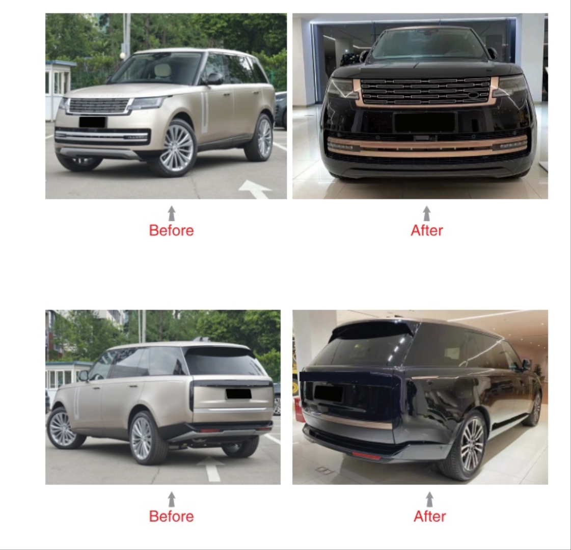 2023 Range Rover Vogue için Golden Kit 2
